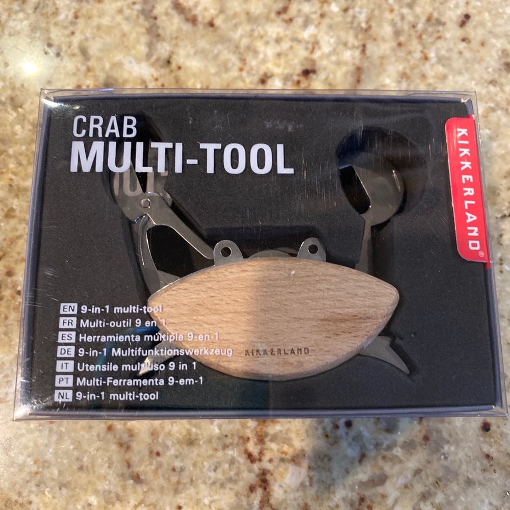 Kikkerland Crab Multi Tool New w/ box !!!!Price firm NO low ballers!!